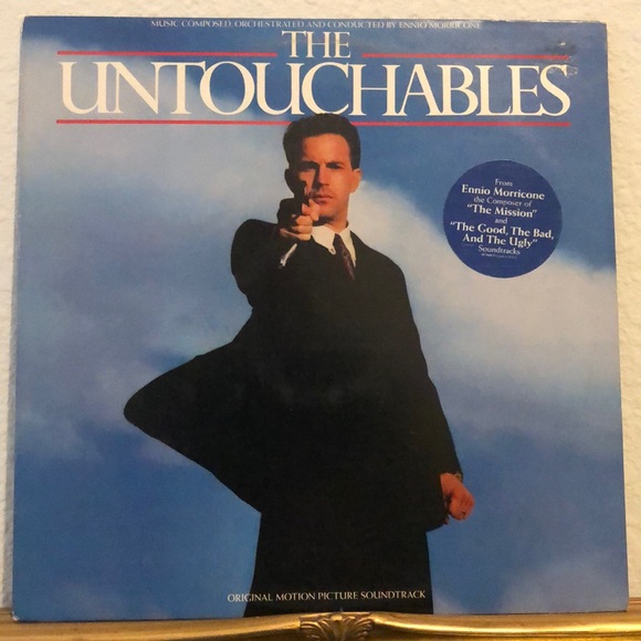 The Untouchables Original Motion Picture Soundtrack Vinyl Lp - Picture 3 of 5